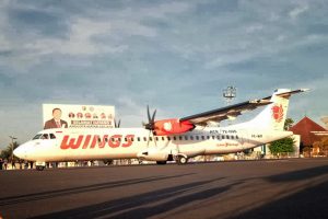 Penerbangan langsung Lampung Bengkulu - Wings Air pesawat ATR 72-600