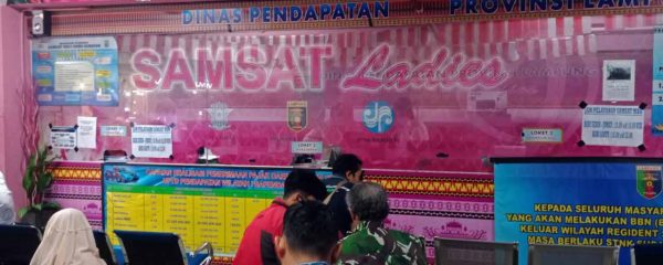 samsat bandar lampung - samsat ladies MBK - yopie pangkey