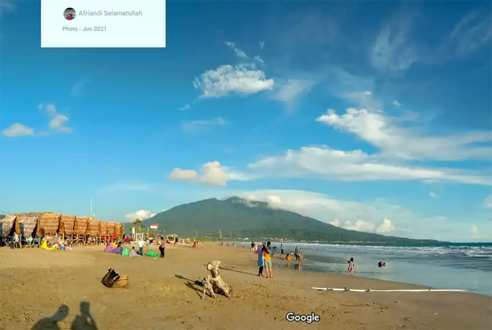 Foto Pantai Kedu Warna Kalianda Lampung Selatan - Afriandi Selamatullah